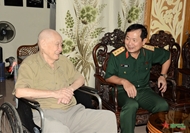 Defense leader visits former MND